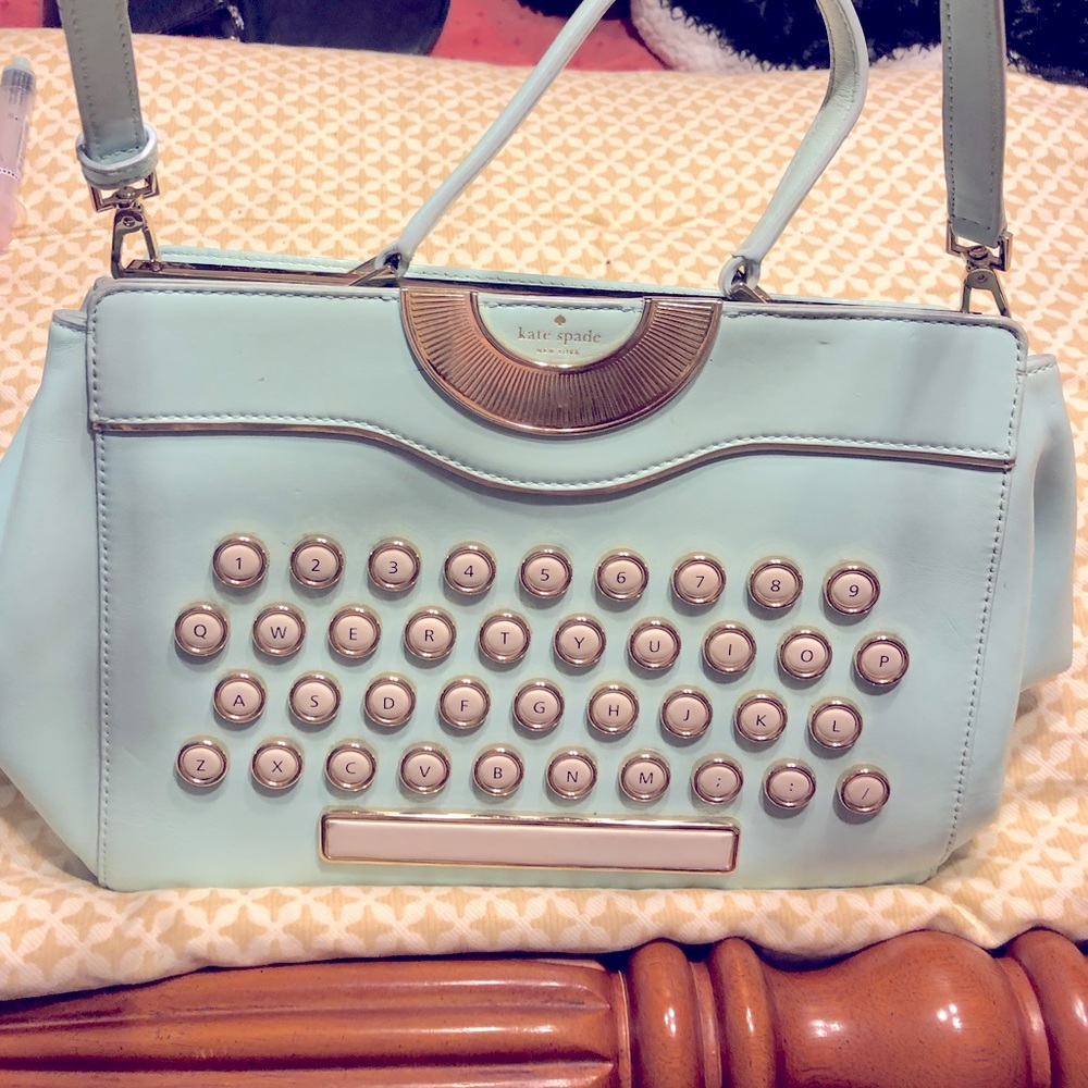 A Kate Spade New York
BE MINE TYPEWRITER SATCHEL!!